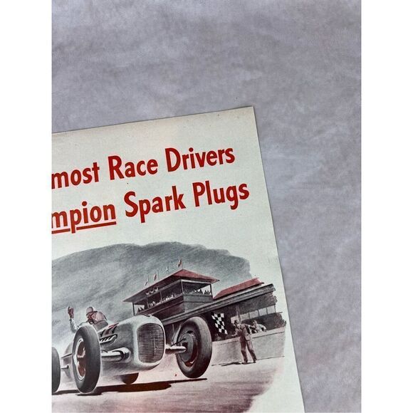 Vintage 1946 Champion Spark Plugs Vintage Print Ad Advertisement - Picture 4 of 5